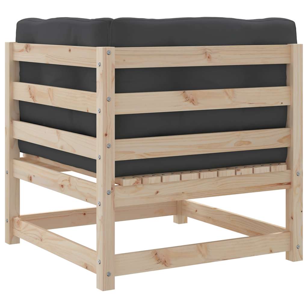vidaXL 7-Piece Lounge Set Solid Pine Wood