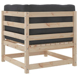 vidaXL 7-Piece Lounge Set Solid Pine Wood