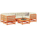 vidaXL 7-Piece Lounge Set Solid Pine Wood