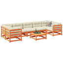 vidaXL 8-delige Loungeset massief grenenhout