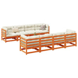 vidaXL 9-piece Lounge Set Solid Pine Wood