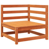 vidaXL 4-Piece Solid Pine Wood Lounge Set