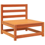 vidaXL 4-Piece Solid Pine Wood Lounge Set