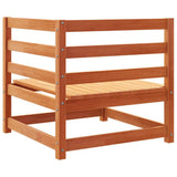 vidaXL 4-Piece Solid Pine Wood Lounge Set