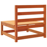 vidaXL 4-Piece Solid Pine Wood Lounge Set