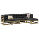 vidaXL 5-Piece Lounge Set Solid Pine Wood