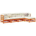vidaXL 5-Piece Lounge Set Solid Pine Wood