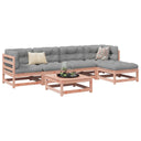 vidaXL 6-delige Loungeset massief grenenhout