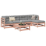 vidaXL 6-delige Loungeset massief grenenhout