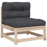 vidaXL 5-Piece Lounge Set Solid Pine Wood