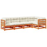 vidaXL 5-piece Lounge Set Solid Pine Wood