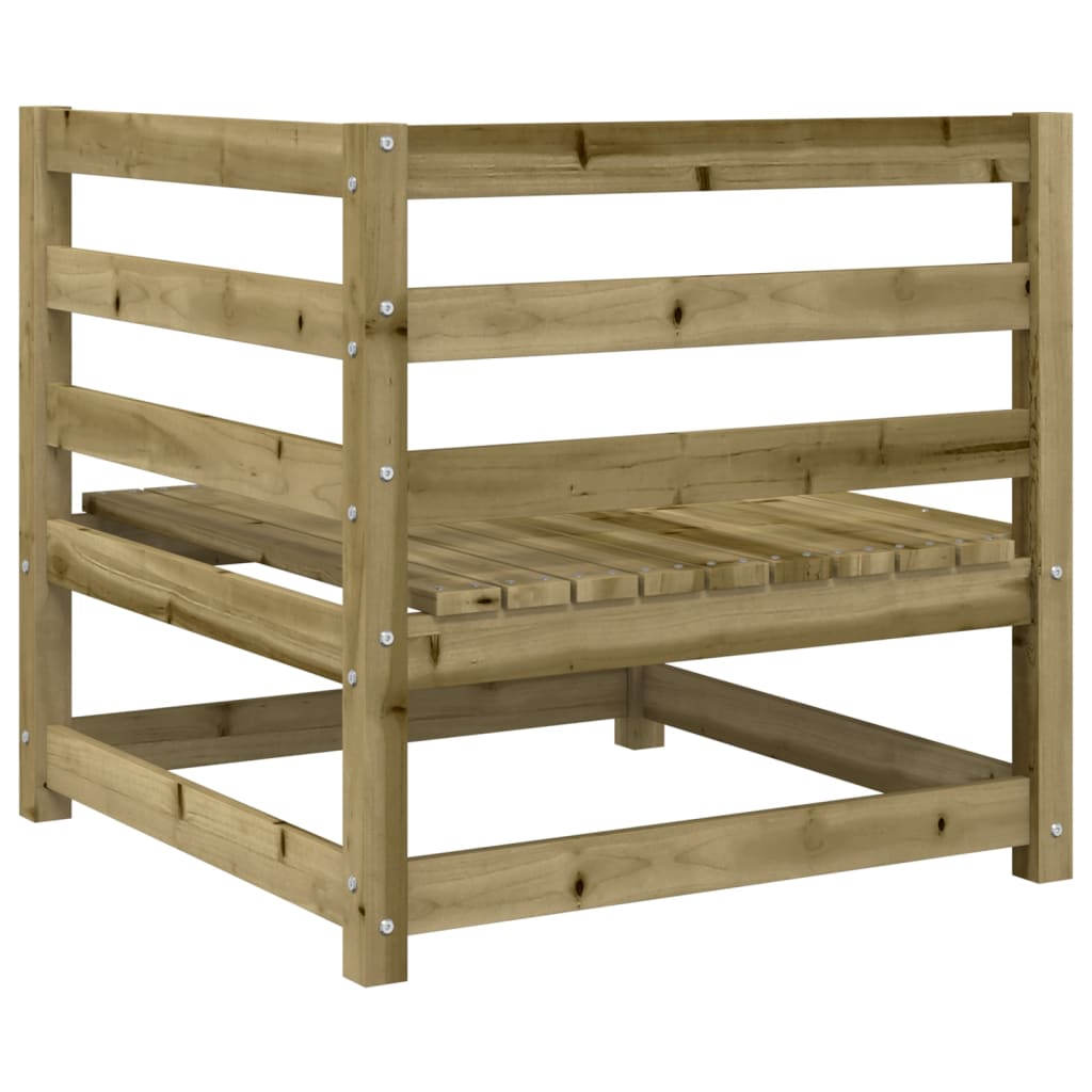 vidaXL 6-delige Loungeset massief grenenhout