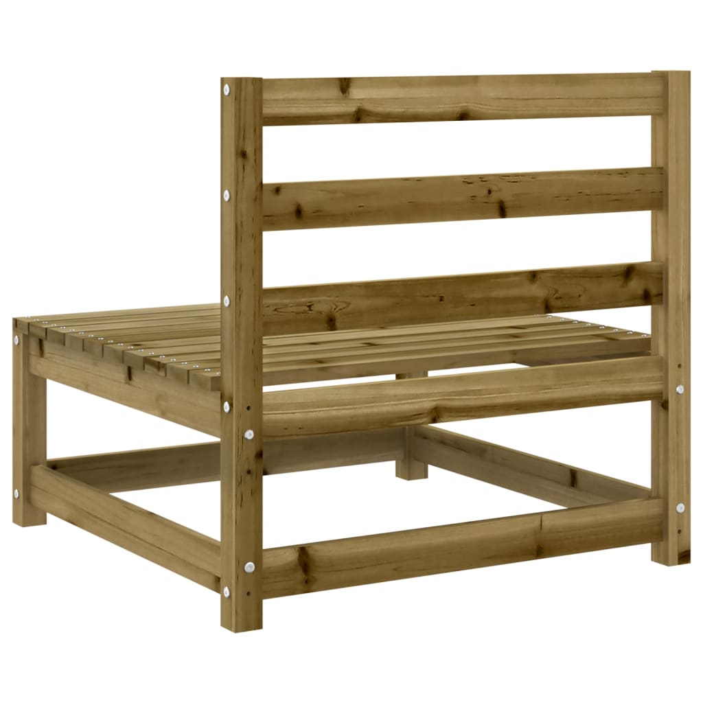 vidaXL 6-delige Loungeset massief grenenhout