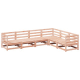 vidaXL 6-delige Loungeset massief grenenhout