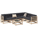 vidaXL 7-Piece Lounge Set Solid Pine Wood