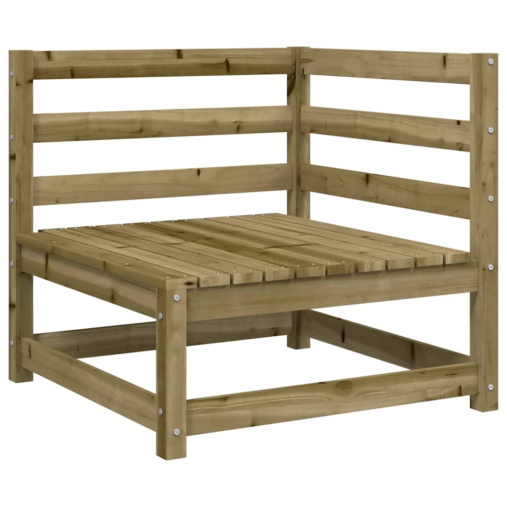 vidaXL 8-delige Loungeset massief grenenhout