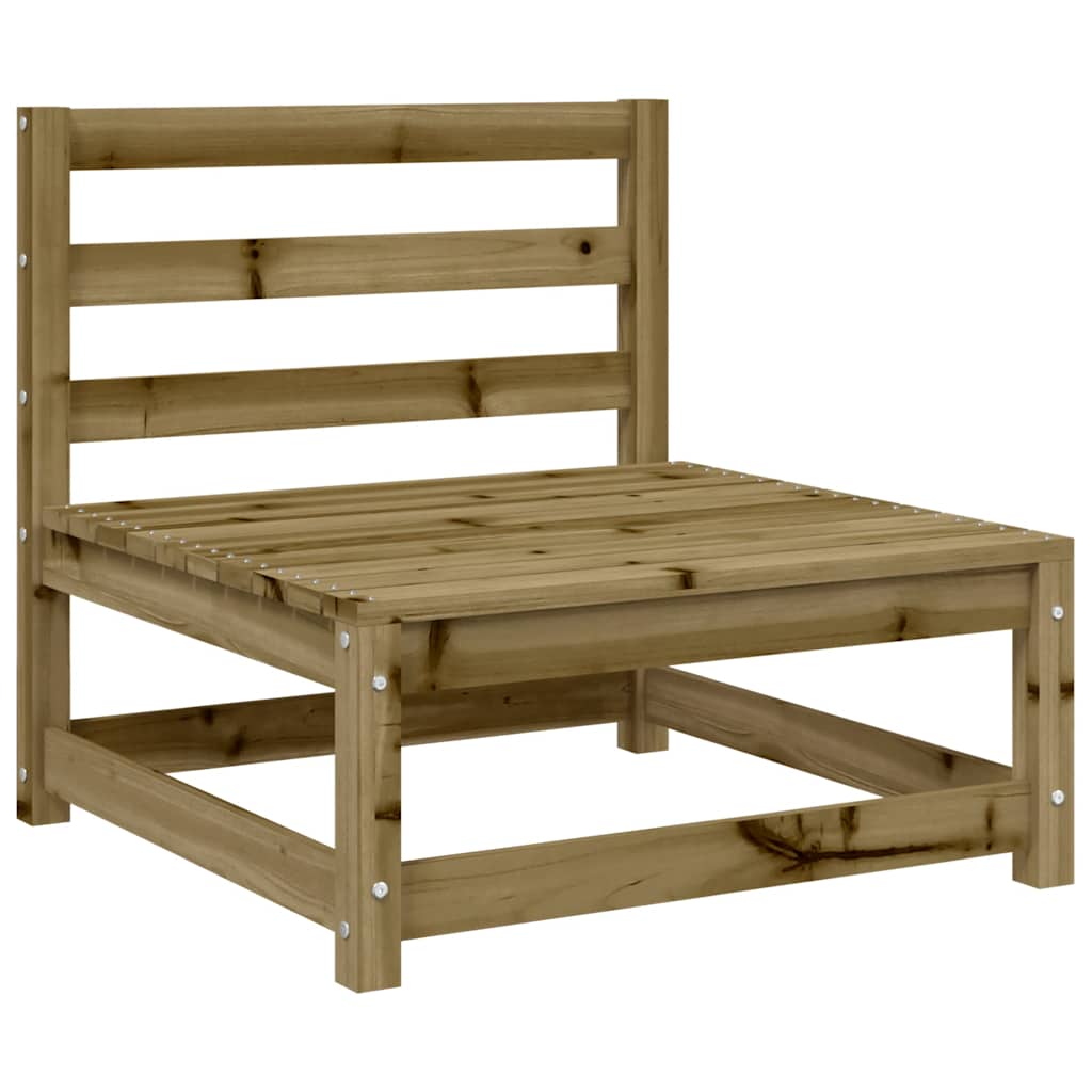 vidaXL 8-delige Loungeset massief grenenhout