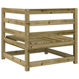 vidaXL 8-delige Loungeset massief grenenhout