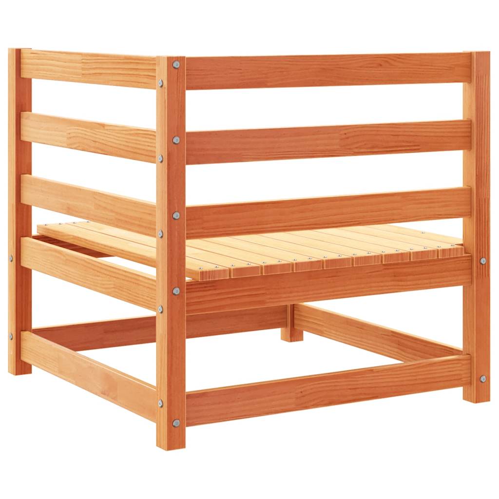 vidaXL 11-Piece Solid Pinewood Lounge Set