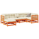 vidaXL 6-delige Loungeset massief grenenhout
