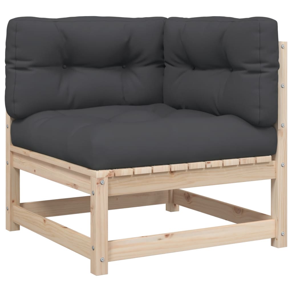vidaXL 7-Piece Lounge Set Solid Pine Wood
