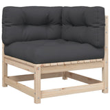 vidaXL 7-Piece Lounge Set Solid Pine Wood