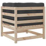 vidaXL 7-Piece Lounge Set Solid Pine Wood