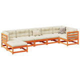 vidaXL 7-Piece Lounge Set Solid Pine Wood