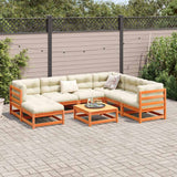 vidaXL 8-delige Loungeset massief grenenhout