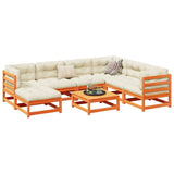 vidaXL 8-delige Loungeset massief grenenhout