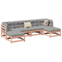 vidaXL 6-delige Loungeset massief grenenhout