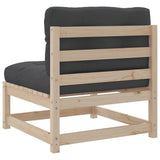 vidaXL 9-piece Outdoor Lounge Set Solid Pine Wood