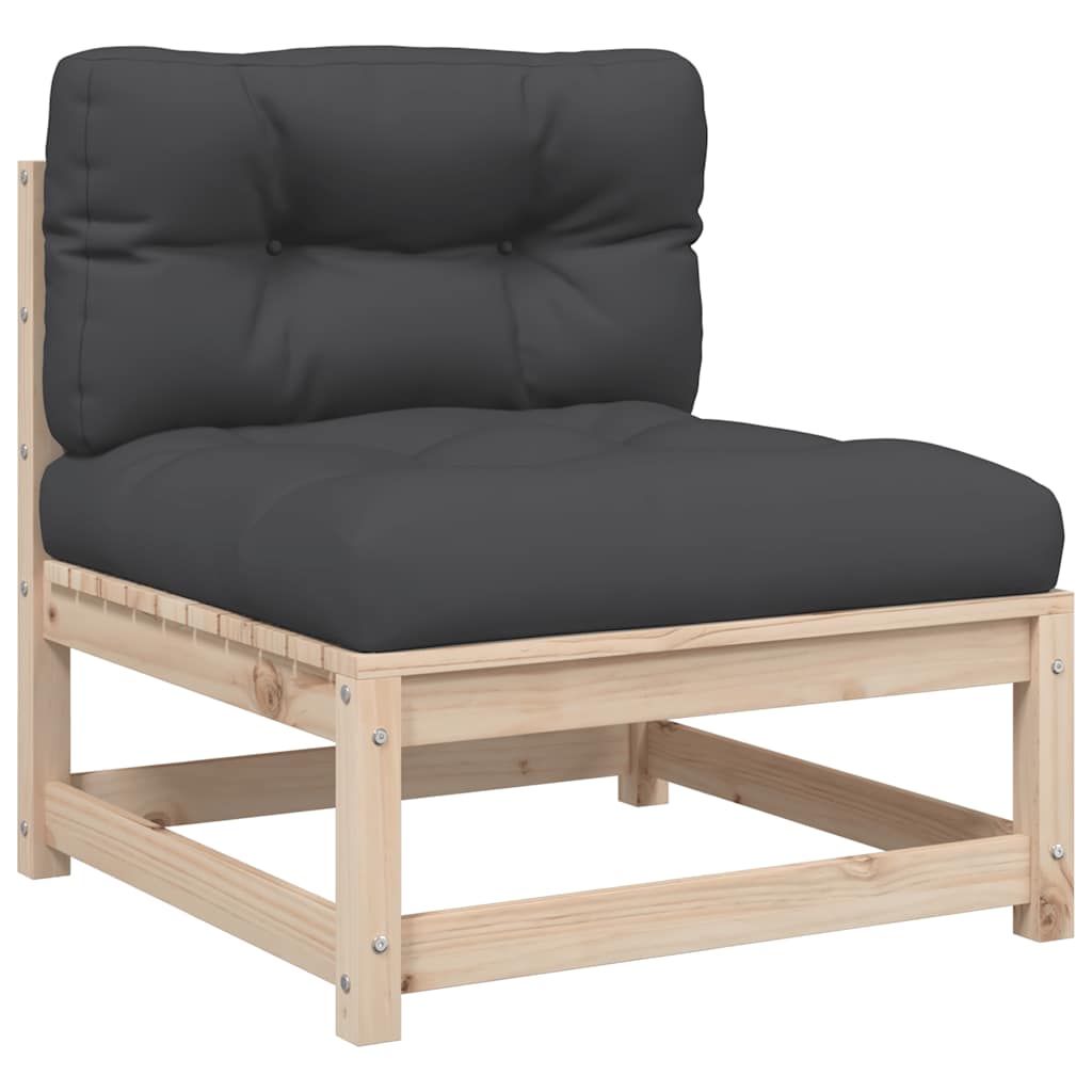vidaXL 7-Piece Lounge Set Solid Pine Wood