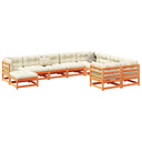 vidaXL 10-delige Loungeset massief grenenhout