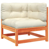 vidaXL 10-delige Loungeset massief grenenhout