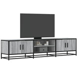 vidaXL Tv-meubel 180x35x41 cm bewerkt hout sonoma eikenkleurig