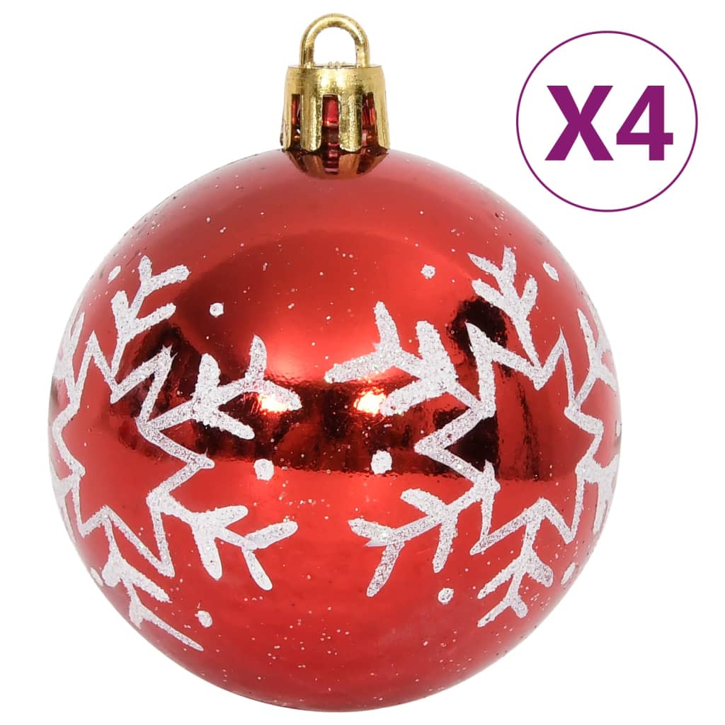 vidaXL 70-delige Kerstballenset goud en rood