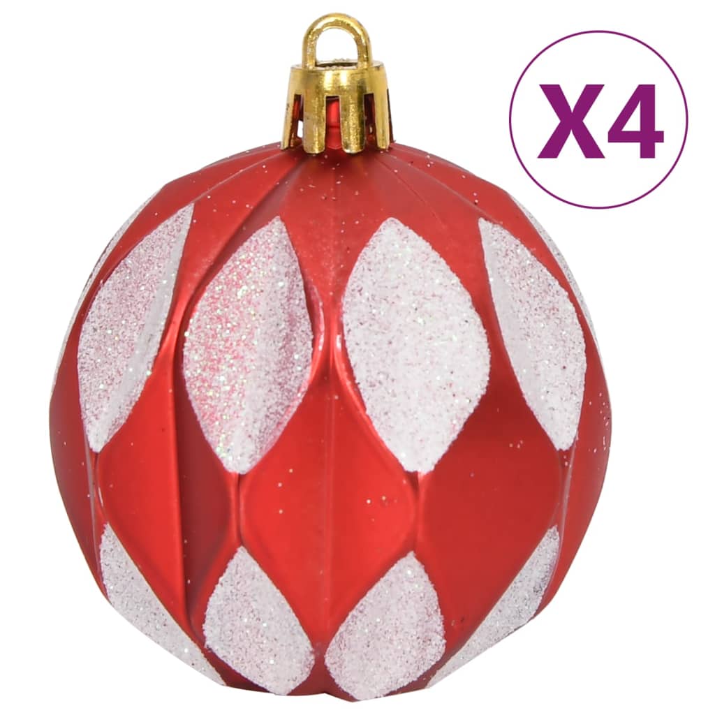 vidaXL 70-delige Kerstballenset goud en rood