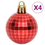 vidaXL 70-delige Kerstballenset goud en rood