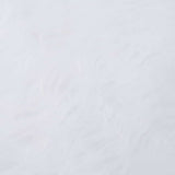 vidaXL Christmas Tree Skirt White 90 cm Faux Fur