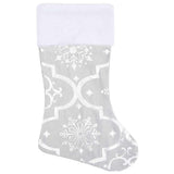 vidaXL Kerstboomrok luxe met sok 90 cm stof rood