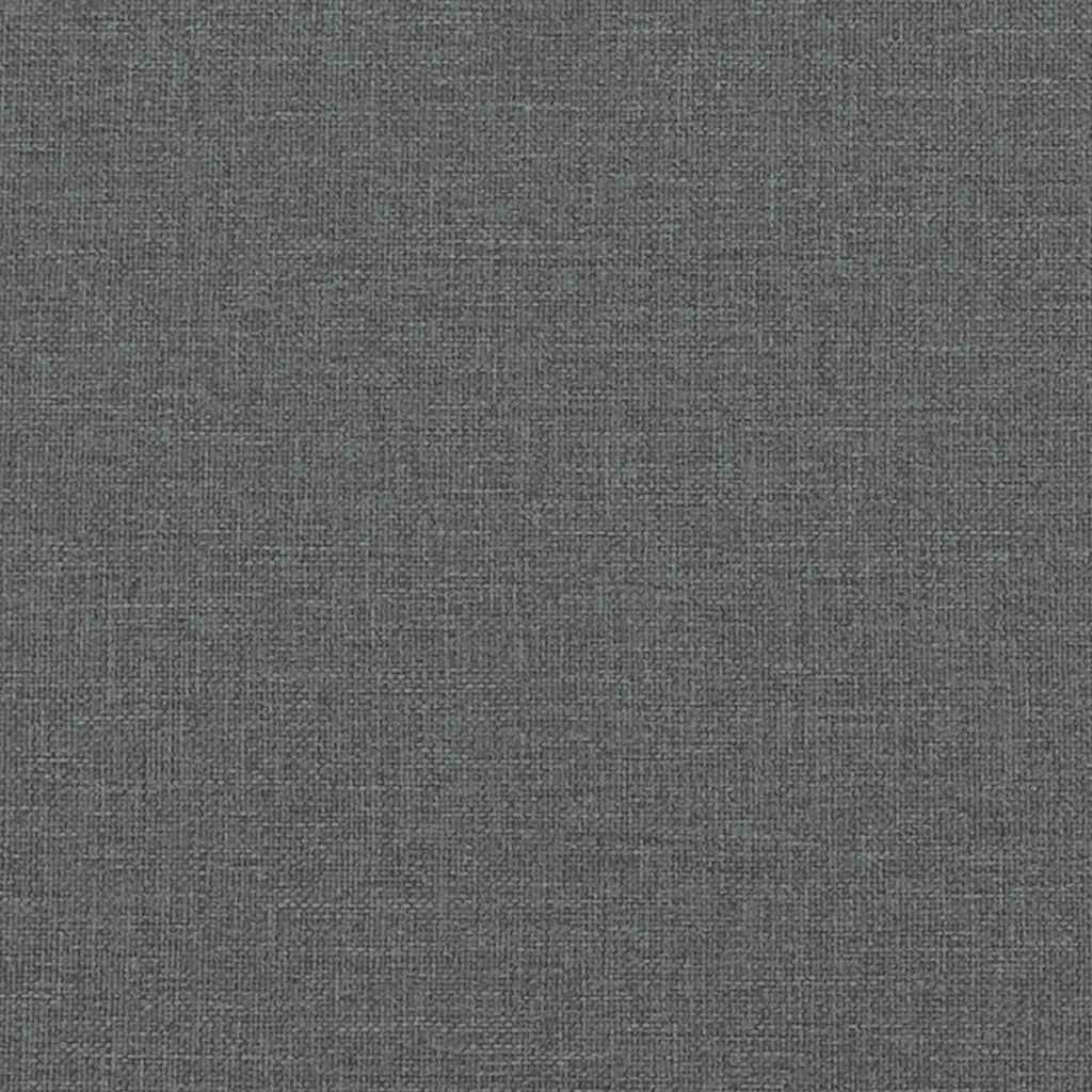vidaXL Recliner dark grey fabric