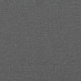 vidaXL Recliner dark grey fabric