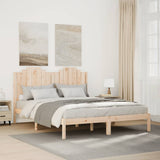 vidaXL Cadre de lit massif vert grenenhout noir 75x190 cm