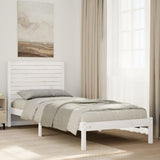 vidaXL Cadre de lit massif hout 75x190 cm