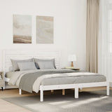 vidaXL Cadre de lit massif hout 75x190 cm