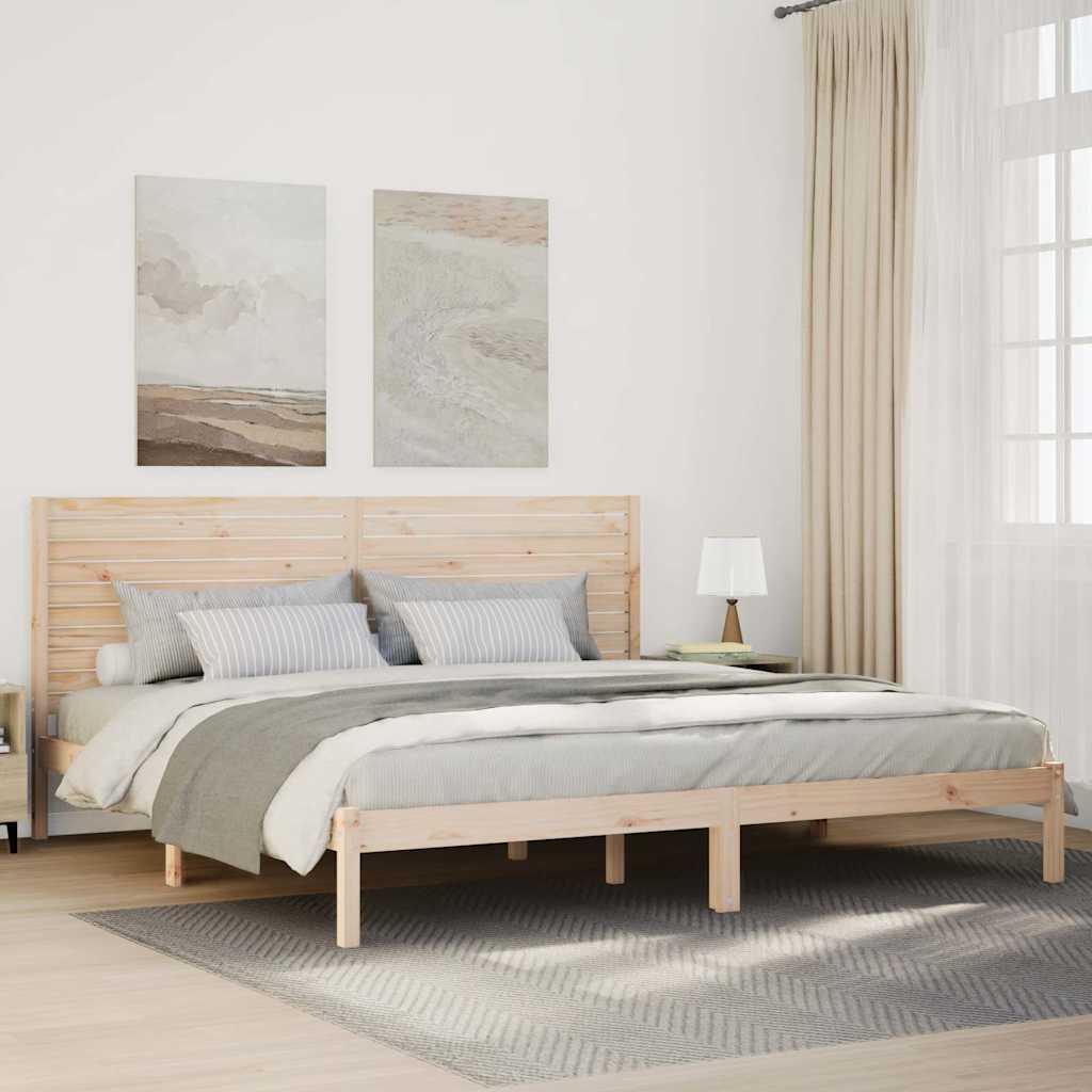 vidaXL Cadre de lit massif hout 75x190 cm