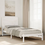 vidaXL Cadre de lit massif hout 75x190 cm