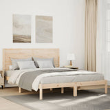 vidaXL Cadre de lit massif hout 75x190 cm