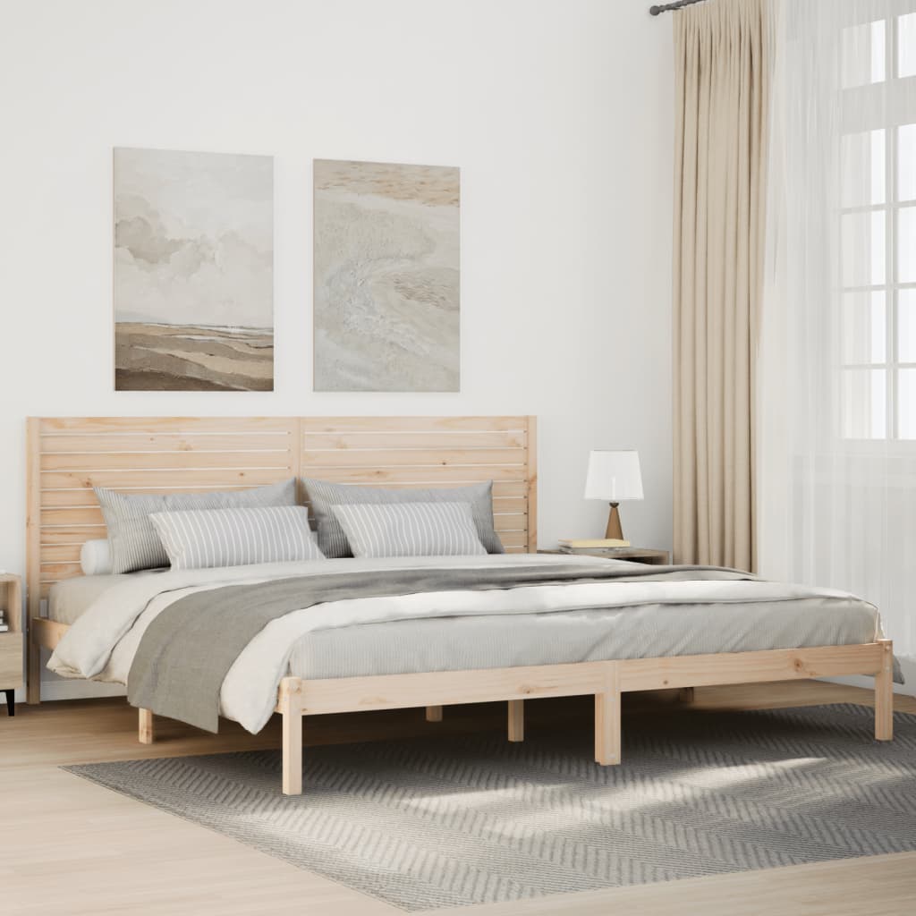 vidaXL Cadre de lit massif hout 75x190 cm